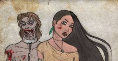 Walking Dead Meets Disney In These Awesome Pics!
