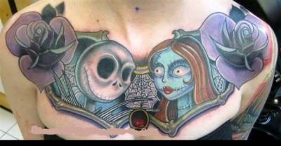 19 People Paying Tribute To "Nightmare Before Christmas" With Cool Tattoos
