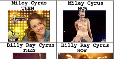 Celebrities, Then And Now!