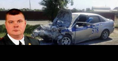 A True Hero- Russian Cop Who Rams His Car Into Oncoming Vehicle to Save Children's Lives