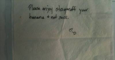 9 Couples Who NAILED Each Other's Lunch Notes. #5 Is Too Perfect