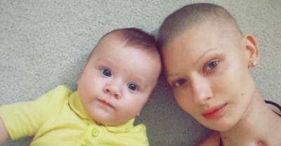 A Beautiful Model Returns To Work After Almost Losing Her Baby To Cancer