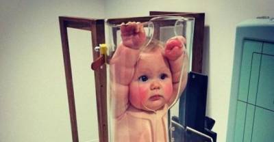 This Device Is Used To Give A Baby An X-Ray, And It's Totally Bizarre