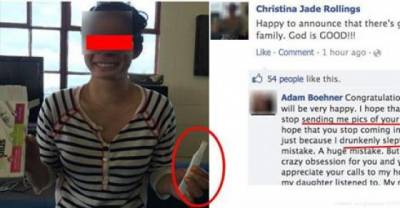 Girl Announces Pregnancy on Facebook Then Gets Busted By Her Side Piece
