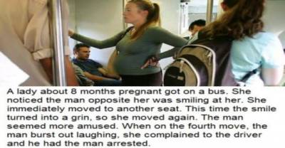 Man Gets Arrested For Creeping This Lady Out On A Bus His Explanation Is Perfect