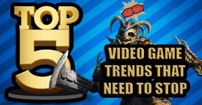 The Top 5 Video Game Trends That Need To Stop