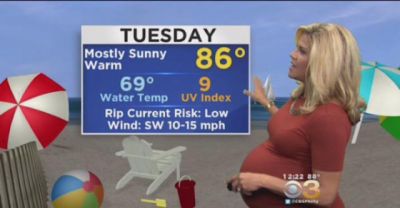 Pregnant Meteorologist Responded To The Jerks Who Body Shamed Her, And It Was Epic!
