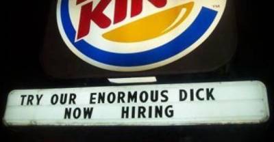 14 Hilarious Fast Food Signs Worth Driving by Twice
