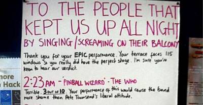 22 Outstanding Neighbour Complaint Notes