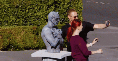 10 People Who Learned That You Don't F*ck with a Human Statues.