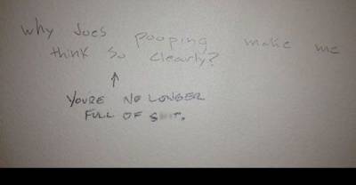 15 Times Public Toilet Graffiti Was Absolutely Spot On