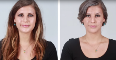 A Makeup Artist Showed Smokers What They Would Look Like In 30 Years If They Didn't Stop Puffing.
