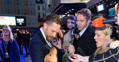 Tom Hardy Took His Dog To A Premiere And It Looks Like They Had A Blast