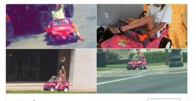 Of All The Losers To Get A Dwi This Year, This Girl Who Drives A Barbie Jeep Now Is The Best.