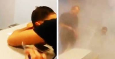 Teacher Goes Off on Student After Catching Him Asleep in Class