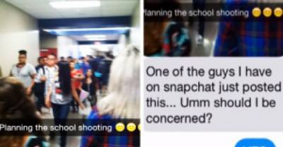 Hero Reports Snapchat Threat And Potentially Stopped A School Shooting