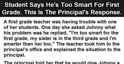 Student Says He's Too Smart For First Grade. Then This Happens.
