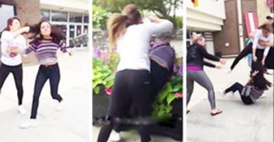 Girlfriend Catches Her Boyfriends Side Chick And Teaches Her A Lesson