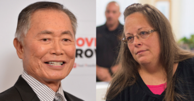 George Takei, The One True King Of Facebook, Gives Kim Davis The Smackdown.