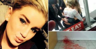 Shocking Takeaway Shop Turned Into Bloodbath After Teenage Girl 'pushed Through Window' In 'gang Attack'