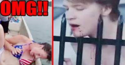 Shocking Accidents! These People Are Lucky To Be Alive!