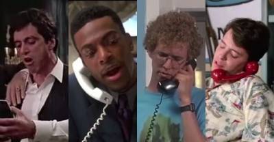 Someone Combined A Bunch Of Movie Clips Of People Talking On The Phone Into One Long Phone Call And It's Amazing!