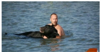 Man Saves Drowning Bear After It Was Sedated By Authorities