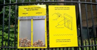 Some Clever Chap Came Up With An Ingenious Idea To Stop People Littering