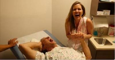 Husband Decides To Experience Labour And His Wife Absolutely Loves It