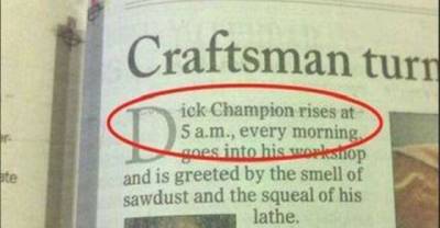 The Funniest And Most Ironic Dick Names Ever (31 pics)
