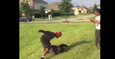 Brother Beats Up Sisters Abusive Boyfriend Then Makes Him Apologize
