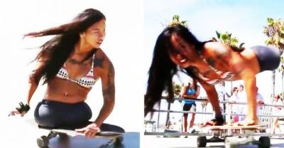 Female Legless Skateboarder Shreds Better Than Most People With Two Legs
