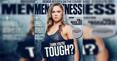 Ronda Rousey Is First Woman To Appear On The Cover Of 'Men's Fitness,' Shatters Cover-Related Barriers.