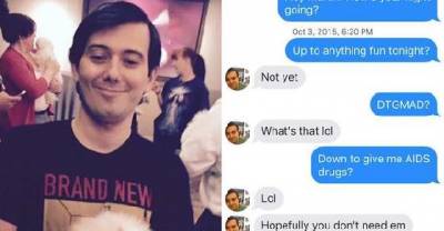 Hero Woman Gets Tinder-matched With The Aids Drug Guy, Calls Him Out On His Douchebaggery.