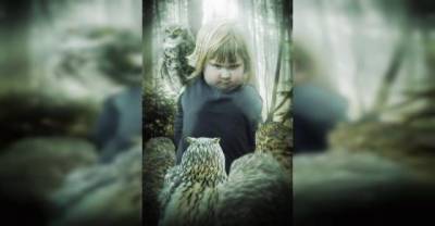 This Miserable Girl Holding An Owl Is Taking The Internet By Storm