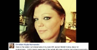 Florida Mom's Facebook Rant About Her Kid Learning About Islam In School Backfires Virally.