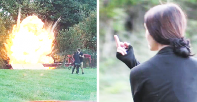 Jokester Pranks Girlfriend By Fake Blowing Up Their Kid. Her Reaction Is Priceless!