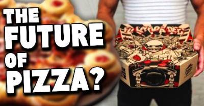 The Pizza Box That Doubles As A Movie Projector!