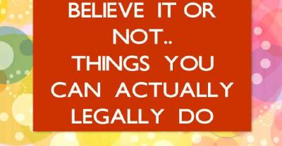 The 12 Worst Things You Can Still Legally Do