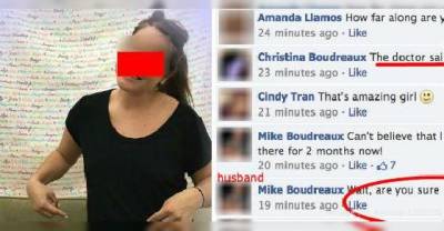 When She Posted THIS Pregnancy Announcement On Facebook, Her Husband Realized The Math DIDN'T Add Up....