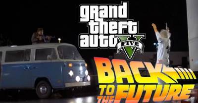 Someone Recreated Back To The Future In GTA V And It's Amazing!