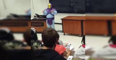 Can You Handle The Excitement These College Professors Have For Halloween?