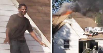 Deranged Man Dances On Ex-Girlfriend&rsquo;s Roof After Setting House On Fire