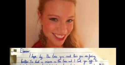 Woman Wakes Up From A Seizure To Find An Anonymous Note From The Ultimate Good Samaritan.