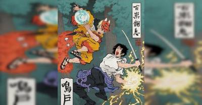 20 Of Your Favorite Anime And Video Game Franchises Done In The Ukiyo-e Style
