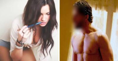 Guy Uses Girls Saliva To Pleasure Himself After Biting A Pen Too Hard