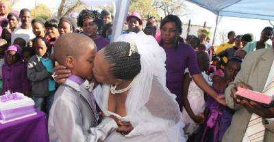 Youngest Groom Ever! 9-Year-Old Boy Marries A 63-Year-Old Woman!