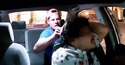 Uber Driver Gets Assaulted By Drunk Passenger From Behind But Gets His Revenge