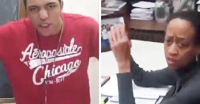Scumbag Students Film Themselves Picking On A Substitute Teacher