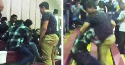Guy Forcefully Kisses This Girl Right In Front Of Her Boyfriend. What Follows Can Only Be Called Instant Karma